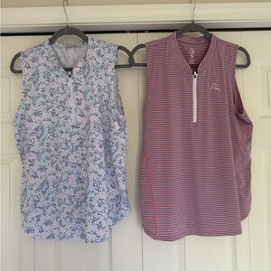 Rhoback Golf Polos: Sleeveless